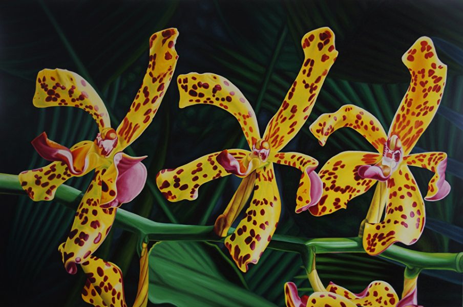 Oil on Canvas 4' x 6' Private Collection